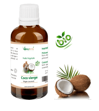 Huile végétale Coco vierge pressée à froid BIO