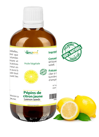 Huile végétale pépins de Citron jaune